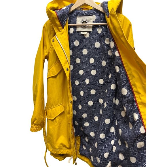 Anthropologie Daughters of the Liberation Yellow Hoodie Anorak Rain Jacket - Picture 5 of 8